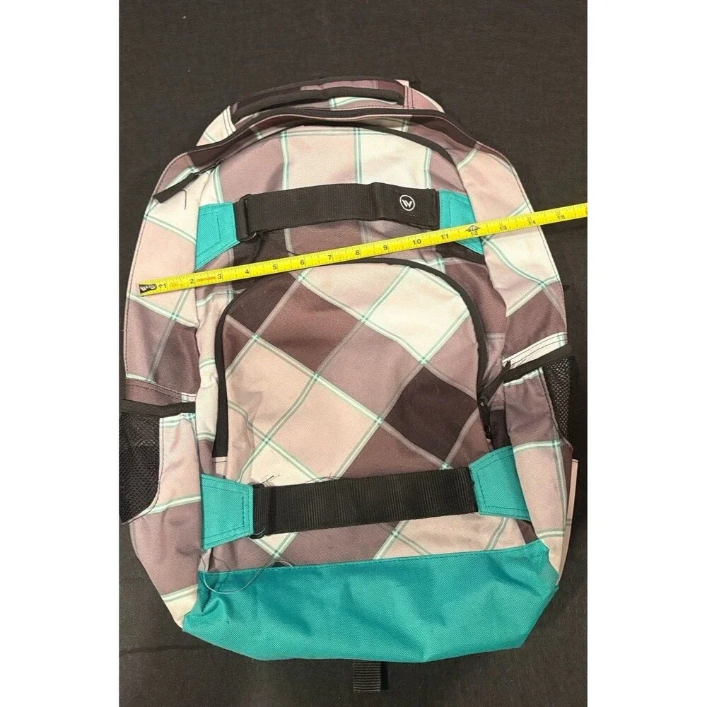 Y2k Burton Shaun White Collection Laptop Backpack Rare Green Brown Snowboard